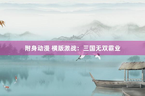 附身动漫 横版激战：三国无双霸业